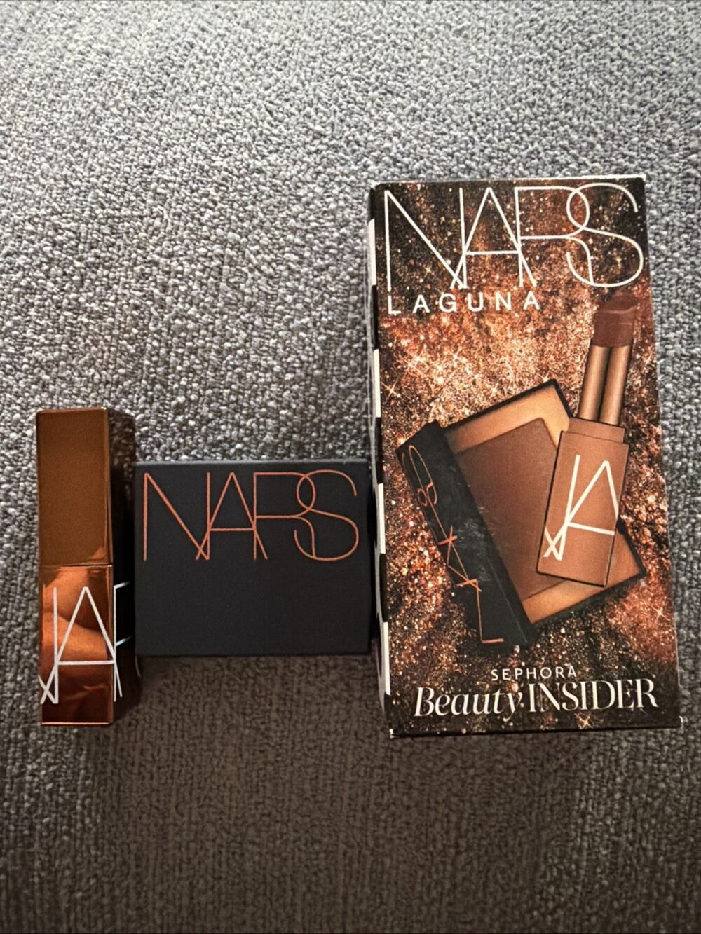 NARS Laguna Bronzer & Afterglow Lipstick Bronze Makeup Set 2-Piece